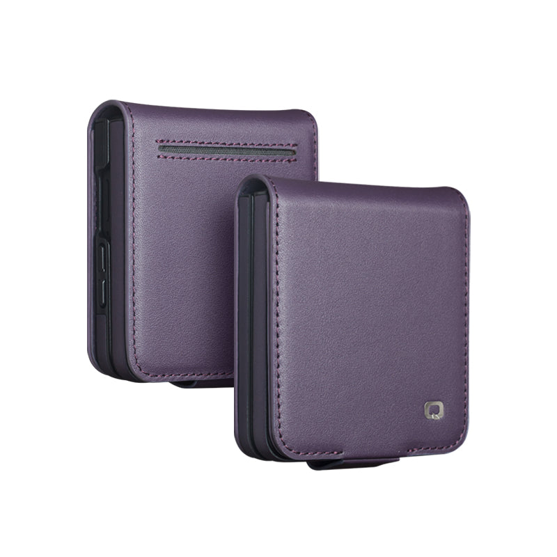 Magnetic Wallet Leather Flip Phone Case with Card Holder For Samsung Galaxy Z Flip 8