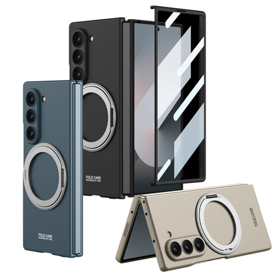Magnetic Attraction Rotating Bracket Phone Case For Samsung Fold 6