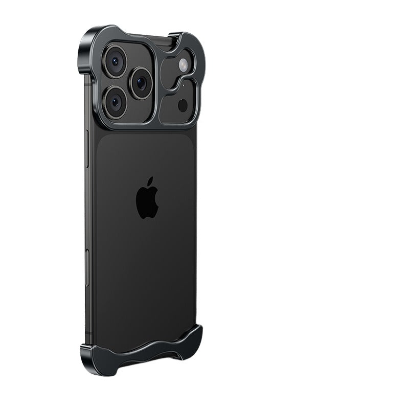 Metal Corner Pad Case For iPhone Lens Protective Aluminum Bumper Dropproof