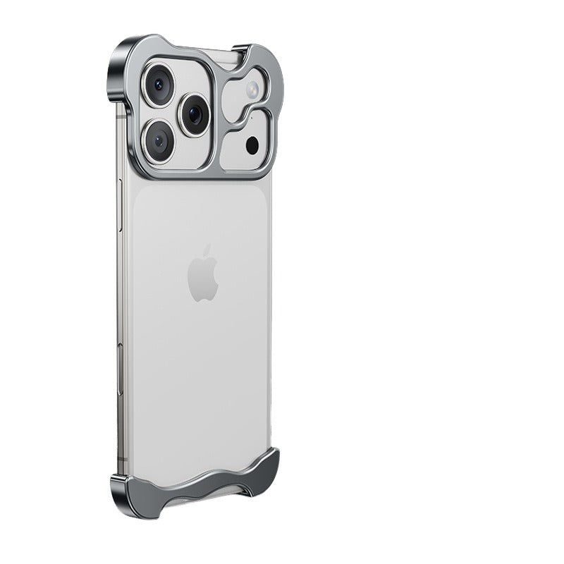 Metal Corner Pad Case For iPhone Lens Protective Aluminum Bumper Dropproof