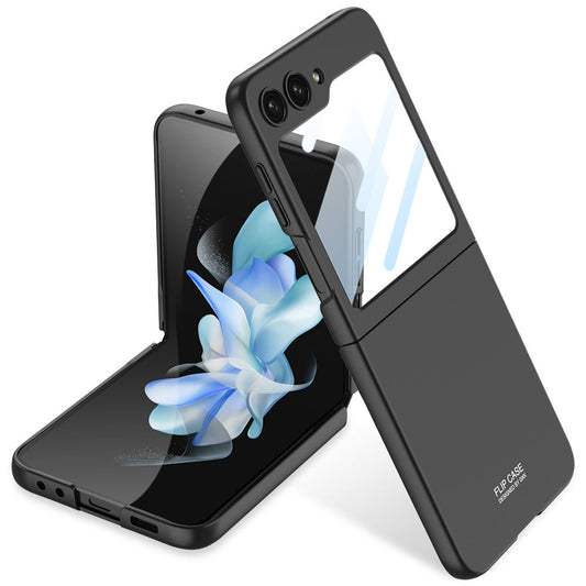 Ultra Thin Skin-friendly Matte Phone Case With Mirror Film For For Samsung Galaxy Z Flip 7