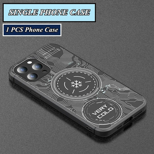 New Graphene Magnetic Absorption Phone Case Heat Dissipation For IPhone
