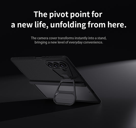 CamShield Prop Phone Case With Matte Transparency Camera Cover For Samsung Galaxy Z Fold 7