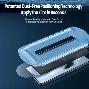 Preventing peeping Protector film Full Coverage Tempered Glass Belt tool For Samsung Galaxy S25