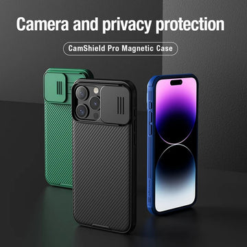 CamShield Pro PC+TPU Hard Phone Case with Slide Camera Cover Protect For IPhone
