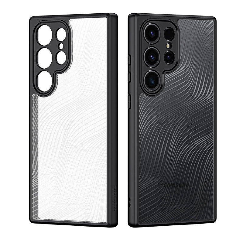 Frosted Style Transparent TPU Phone Case For Samsung Galaxy S23 S24