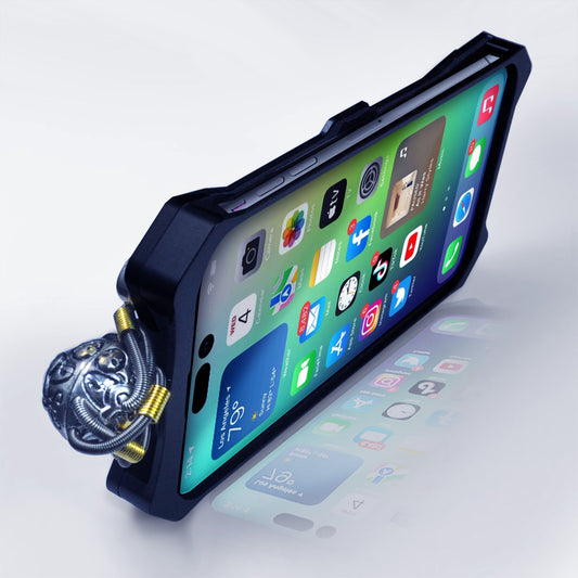 Luxury Armor Metal Aluminum Mechanical Purely Handmade Phone Cases For IPhone