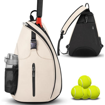 Oxford Tennis and Badminton Bag  Large Capacity Racket Storage With Bottle Pocket