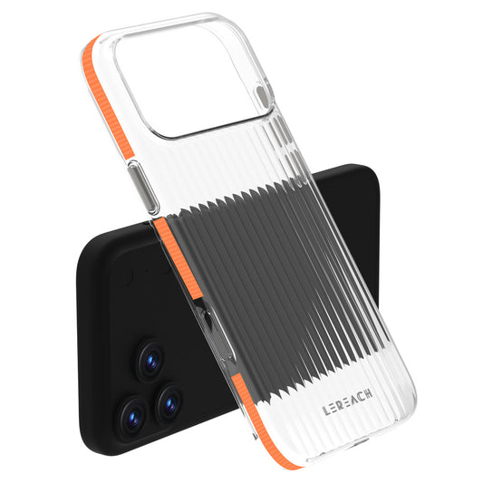 Corrugated Frosted Cover with Double-Side Anti-Slip Strips Phone Case For iPhone