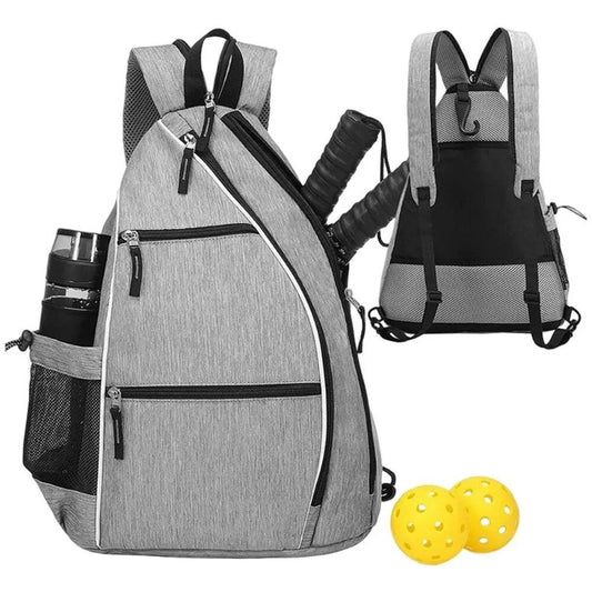 Pickleball Backpack Adjustable Tennis Bag With Fence Hook
