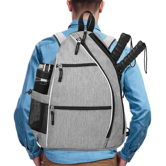 Pickleball Backpack Adjustable Tennis Bag With Fence Hook