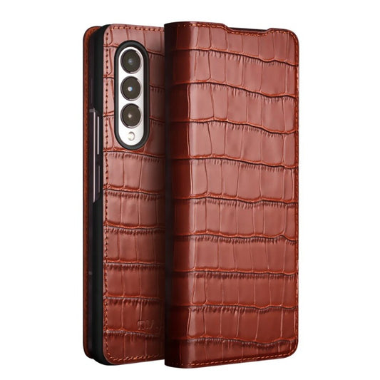 Fashion Light Luxury Business Leather Phone Case For Samsung Fold 5