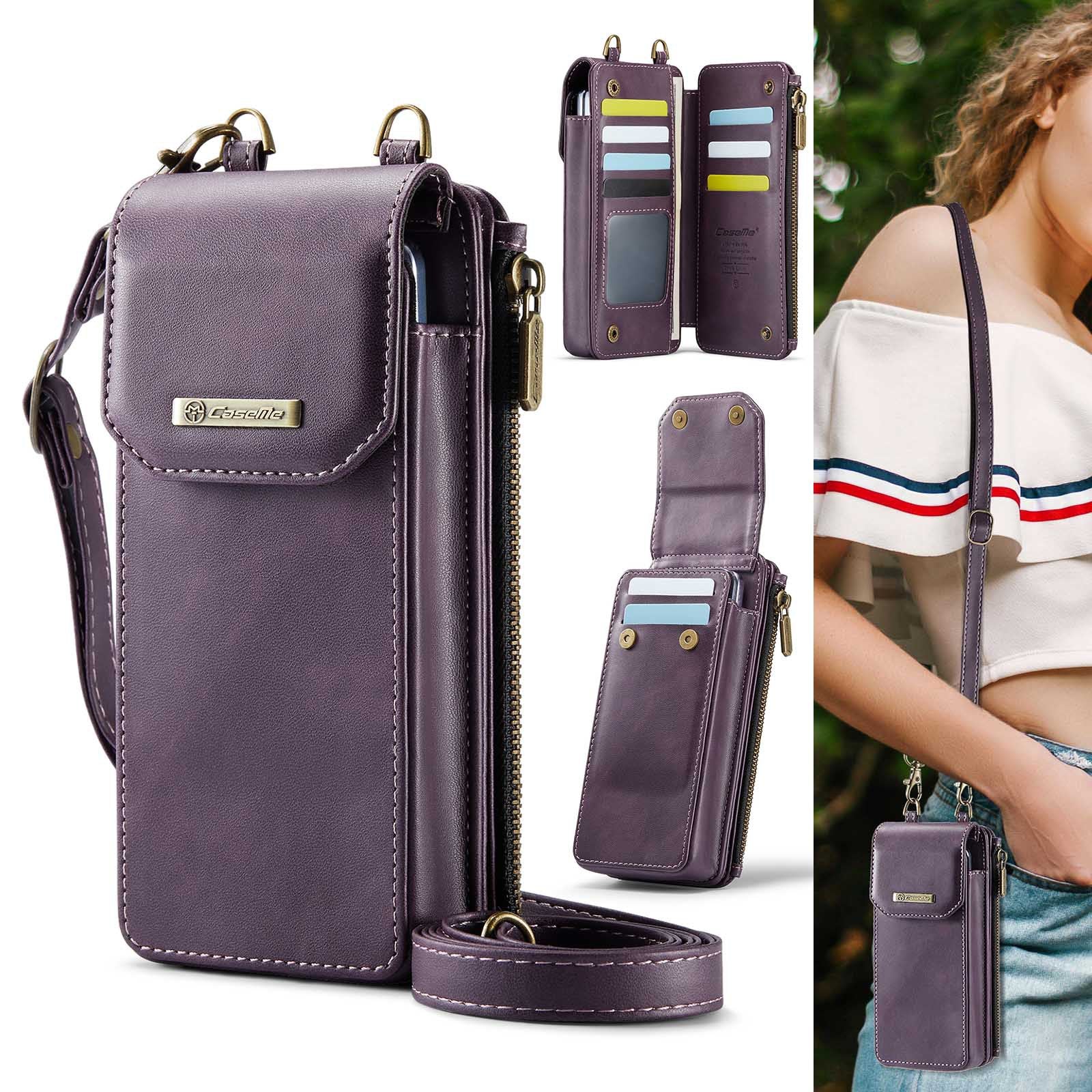 Retractable Diagonal Shoulder Strap Universal Case Bag For Samsung Galaxy Z Fold7 6