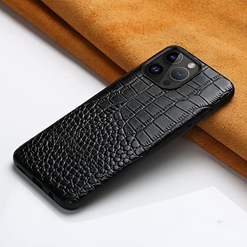 Luxury Cowhide Genuine Leather Phone Case For Apple IPhone