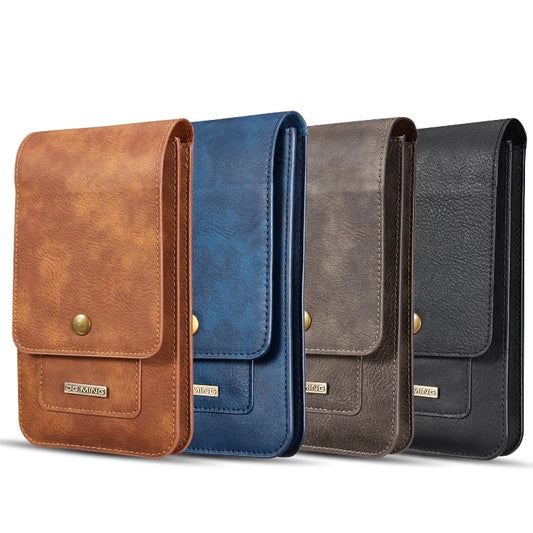 Waist Belt Clip Pouch Bag Leather Phone Case With Wallet Card Holder For IPhone Samsung Google