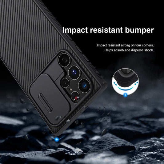 Premium Upgraded Shockproof Hard PC+TPU Phone Cases with Slide Camera For Samsung Galaxy S23