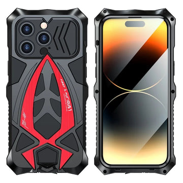 Shockproof Armor Metal Phone Case For iPhone