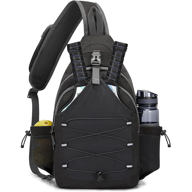 Sling Bag Crossbody Pickleball Bag Lightweight Crossbody Chest Sport Backpack