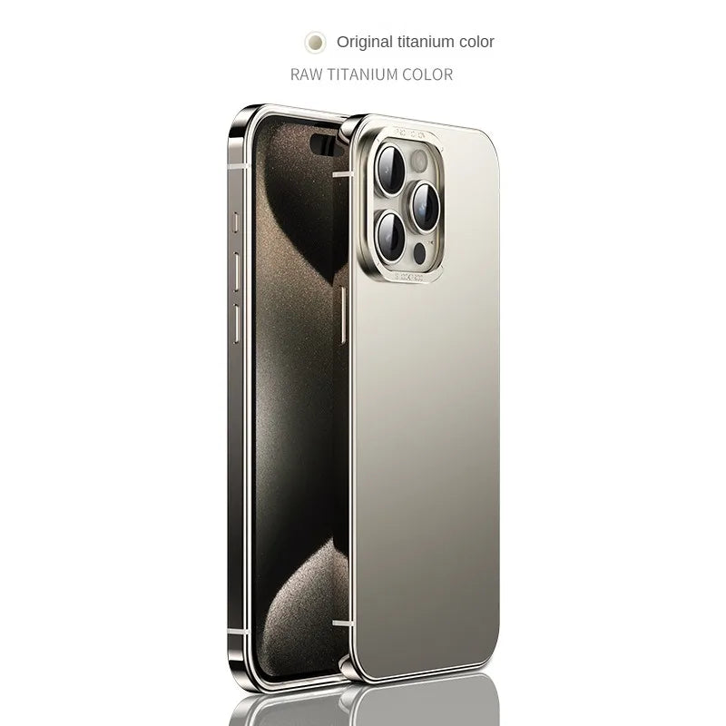 Titanium Steel Phone Case for iPhone – jenacase