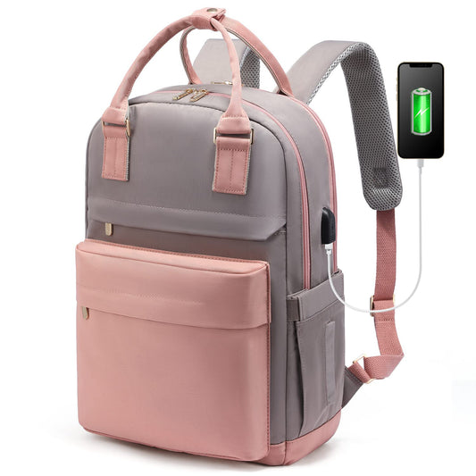 Multifunctional Travel Backpacks Large Capacity USB Laptop Backpack