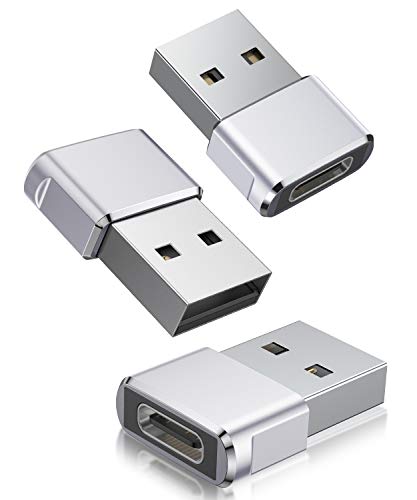 1/3pcs USB to USB C Adapter USB-C Male To Micro USB Type-c Female Converter