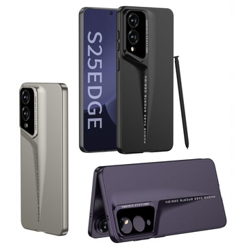 Ultra-Thin Frosted Blade Mecha Hard PC Case For Samsung Galaxy S25 Edge