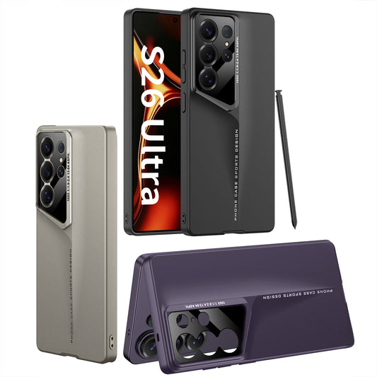 Ultra-Thin Frosted Blade Mecha Hard PC Case For Samsung Galaxy S25 S26