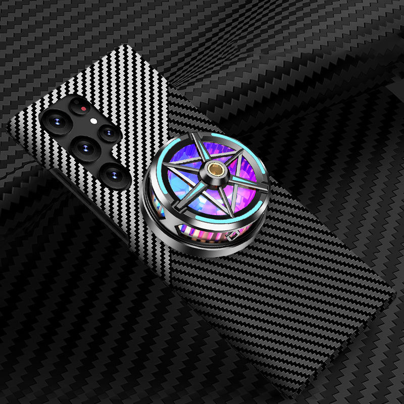 Ultra-thin Carbon Fiber Magnetic Radiator Phone Case For Samsung Galaxy S23