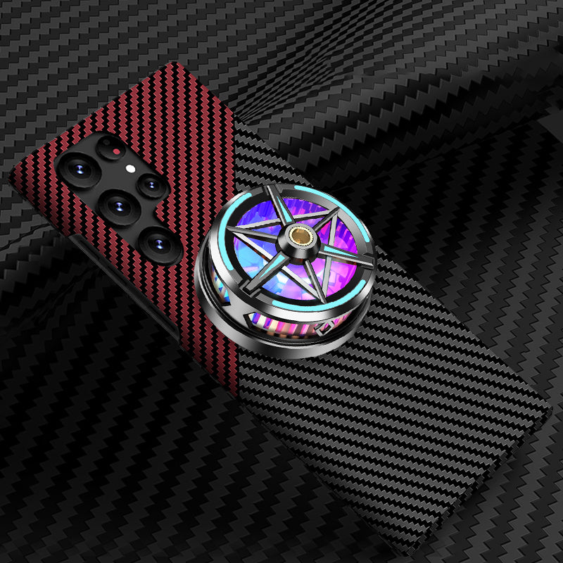 Ultra-thin Carbon Fiber Magnetic Radiator Phone Case For Samsung Galaxy S23