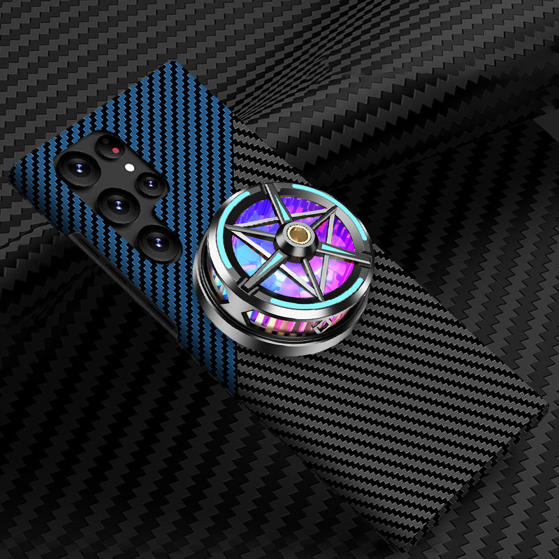 Ultra-thin Carbon Fiber Magnetic Radiator Phone Case For Samsung Galaxy S23