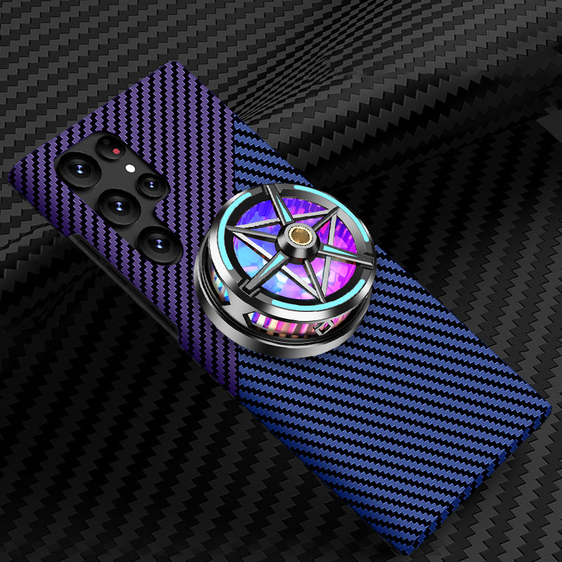Ultra-thin Carbon Fiber Magnetic Radiator Phone Case For Samsung Galaxy S23