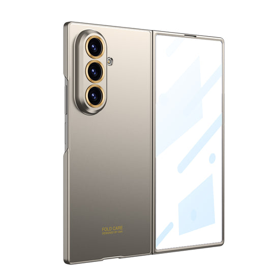 Ultra-thin Armor Matte Plastic Case With Screen Film For Samsung Galaxy Z Fold 7
