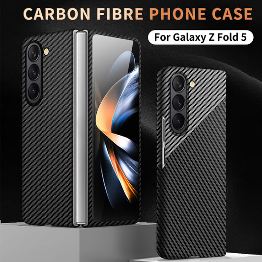 Ultra Thin Carbon Fiber Phone Case For Samsung Galaxy Z Fold 5