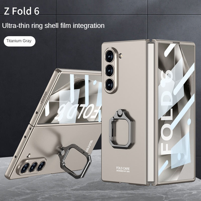 Ultra Thin Hard PC Shockproof Matte Phone Case with Screen Protector For Samsung Galaxy Z Fold 76