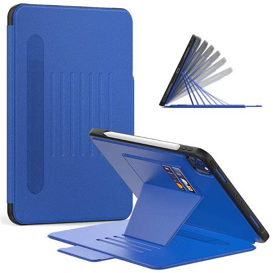 Wallet Pencil Card Slot TPU Portable Auto Sleep Smart MagneticTablet Case With Stand