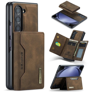 2in1 Vintage Leather Magnetic Wallet Case for Samsung Galaxy Z Fold5 4
