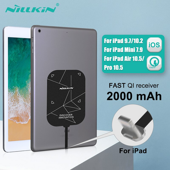 For iPad Wireless Charging Receiver, Nillkin Magic Tag X Qi Wireless Charger Receiver Chip for iPad 10.2 / 9.7 for iPad Pro 10.5