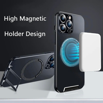 Jenacase- Magnetic Phone Case with Invisible Kickstand For iPhone