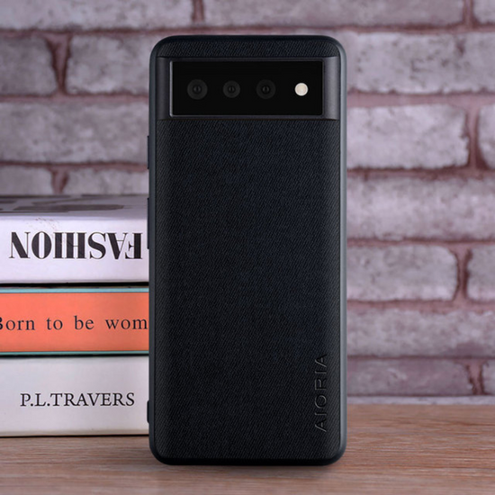 Case for Google Pixel 7 6 Pro 6A Coque Luxury Textile Leather Skin Soft TPU Hard Phone Cover For Google Pixel 7 6 Case