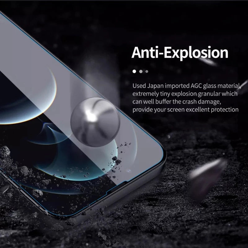 FogMirror Full Coverage Matte Tempered Glass Ultra Thin 9H Tempered Glass CP + Pro 0.33MM Anti-glare Explosion-Proof Protective Tempered Glass Film For iPhone14/14 Pro/14 Pro Max,13/13 Pro/13 Pro Max