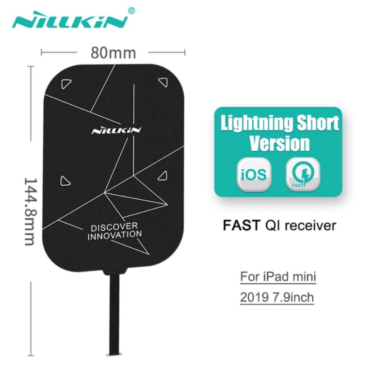For iPad Wireless Charging Receiver, Nillkin Magic Tag X Qi Wireless Charger Receiver Chip for iPad 10.2 / 9.7 for iPad Pro 10.5
