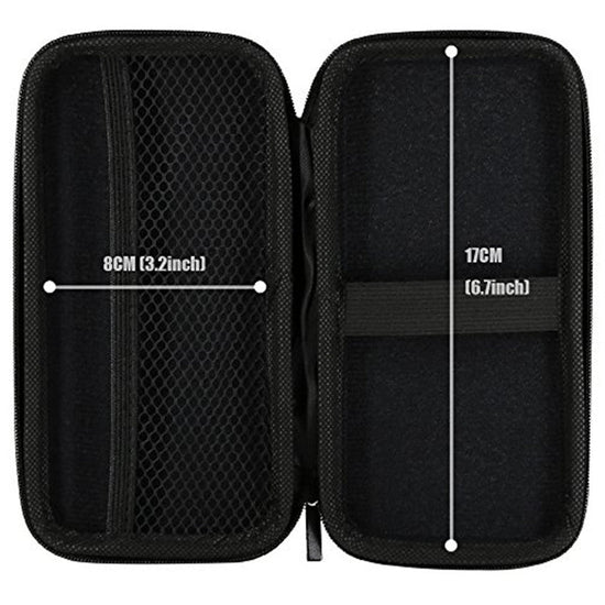Case Compatible with Anker 622 for Magnetic Battery for MagGo 5000mAh Foldable for Magnetic Wireless Portable Charger. Power Bank Storage Holder for Anker USB Charger and Battery Bank(Box Only)-Black