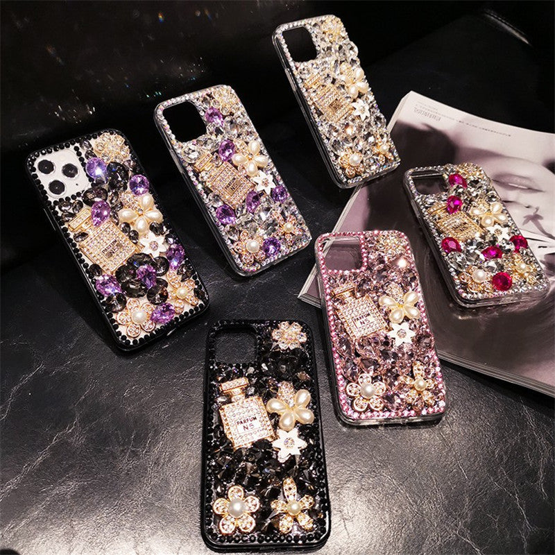 Luxury Rhinestone Phone Case Bling Diamond Cover For iPhone 14 13 12 11 Pro Max Mini 14Plus Case Women Gift