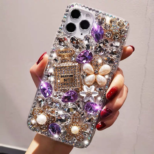 Luxury Rhinestone Phone Case Bling Diamond Cover For iPhone 14 13 12 11 Pro Max Mini 14Plus Case Women Gift