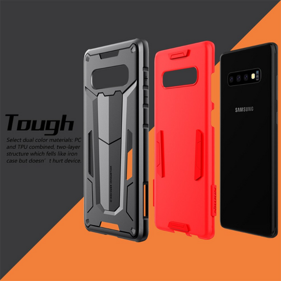 For Samsung Galaxy S10 Hybrid Nillkin Defender Case Ⅱ Layers Phone Protective Cover Back Shell
