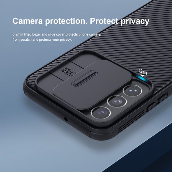 Nillkin Samsung Galaxy S22 Ultra Case, CamShield S22 Ultra Phone Case with Slide Camera Cover Protector Hard PC & TPU Slim Protective Case for Samsung Galaxy S22 Ultra 5G 6.8''