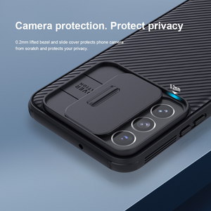 Nillkin Samsung Galaxy S22 Ultra Case, CamShield S22 Ultra Phone Case with Slide Camera Cover Protector Hard PC & TPU Slim Protective Case for Samsung Galaxy S22 Ultra 5G 6.8''