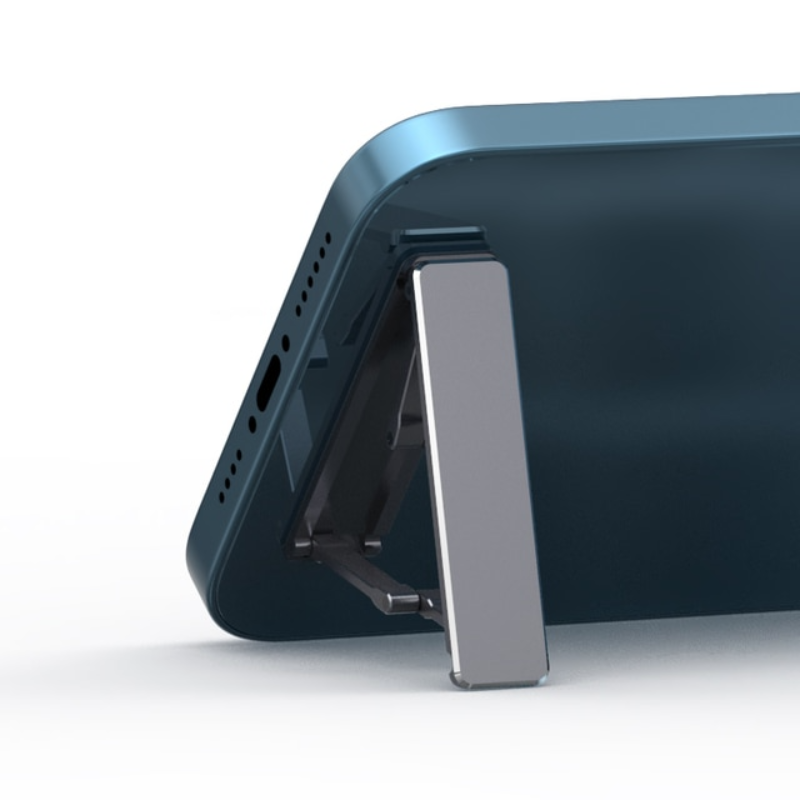 Mini Aluminum Alloy Phone Holder Metal Folding Phone Holder Invisible Foldable Mobile Phone Stand Holder Widely Universal Holder