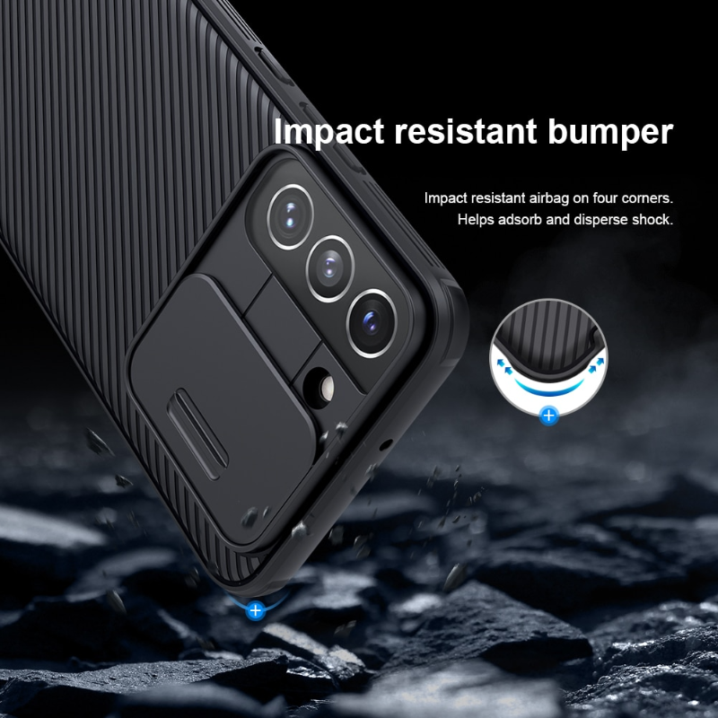Nillkin Samsung Galaxy S22 Ultra Case, CamShield S22 Ultra Phone Case with Slide Camera Cover Protector Hard PC & TPU Slim Protective Case for Samsung Galaxy S22 Ultra 5G 6.8''