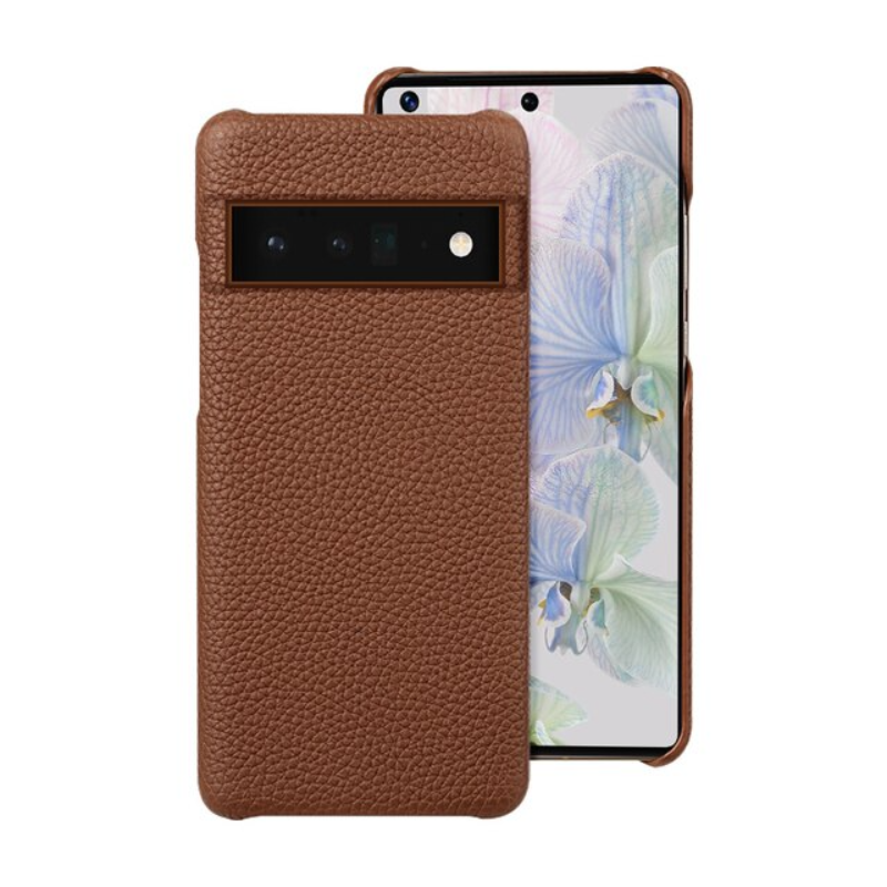 LANGSIDI Cowhide Genuine Leather Case for Google Pixel 7 6 PRO 6A Luxury Fashion Back Cover for Google Pixel 7 pro 6A